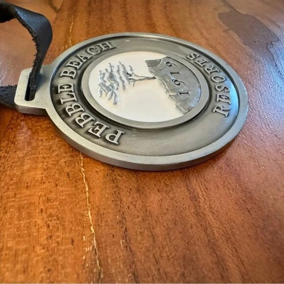 Pebble Beach US Women's Open 2023 Pewter Bag Tag - Picture 4 of 11